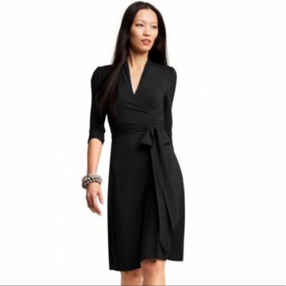 Banana Republic Dresses & Skirts - Banana Republic black wrap dress